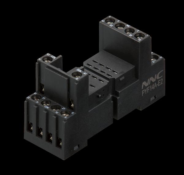 NNC Relay Socket PYF14A-E Series applied for HHC68B/MY4/JQX-18F/HH54P Relay