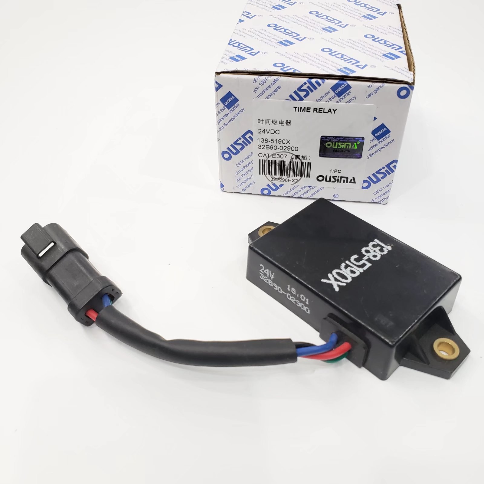 Командное реле 138-5190X 32B90-02900 двигателя OUSIMA электрическое приспосабливать для  307B 307C гусеницы