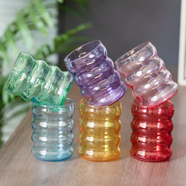 Modern Cute Glass Straw Cup 300ml Small Fresh Bow Design For Girls For Home Tea Milk Coffee Party Juices