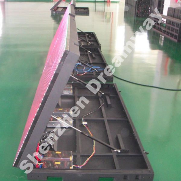 1R 1G 1B P 16 Outdoor LED Display Signs Hydraulic Lever with Meanwell Power Supply