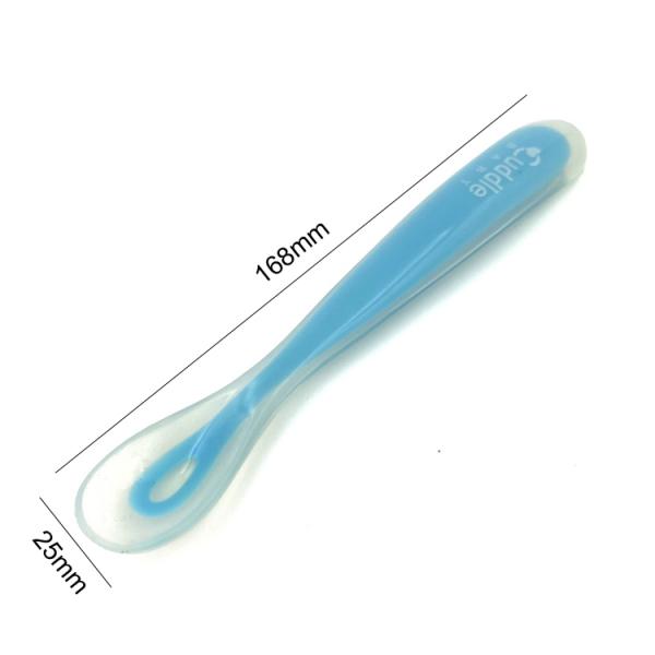 Nontoxic Heatproof Silicone Rubber Supplies Spoon For Eating Practical