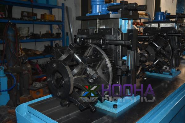 Straight Seam Steel Welding Pipe Mill Production Line Speed 15-30m / Min