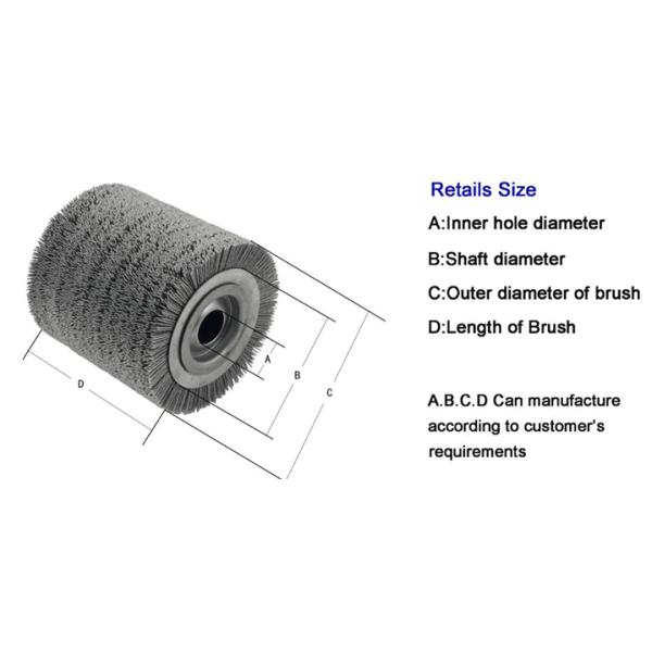 ODM Шифрование цилиндровой проволоки из промышленного нейлонового ролика