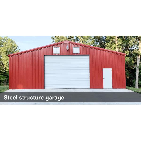 Стальная конструкция Парковка автомобилей Портативный гараж Префабрикация Металлический водонепроницаемый гараж