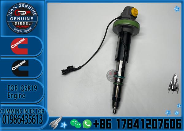 Original Injector 2867147 Y431K05392 for Cummins QSK19 QSK38 QSK50 ENGINE 0404 01986435613