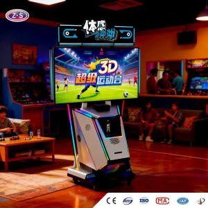 Real Time Motion Tracking Game Terminal Dual Player Entertainment Machine