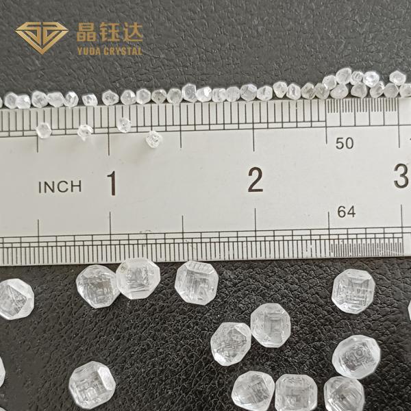 Bigger Size Vs Clarity Synthetic Diamonds DEF Color Raw Lab Grown Diamonds For Cutting