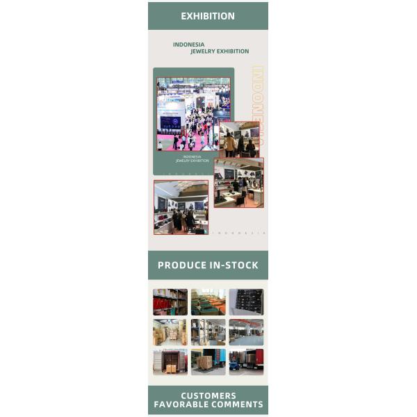 Premium Square Purple Pu Leather Jewelry Box for Jewelry Set