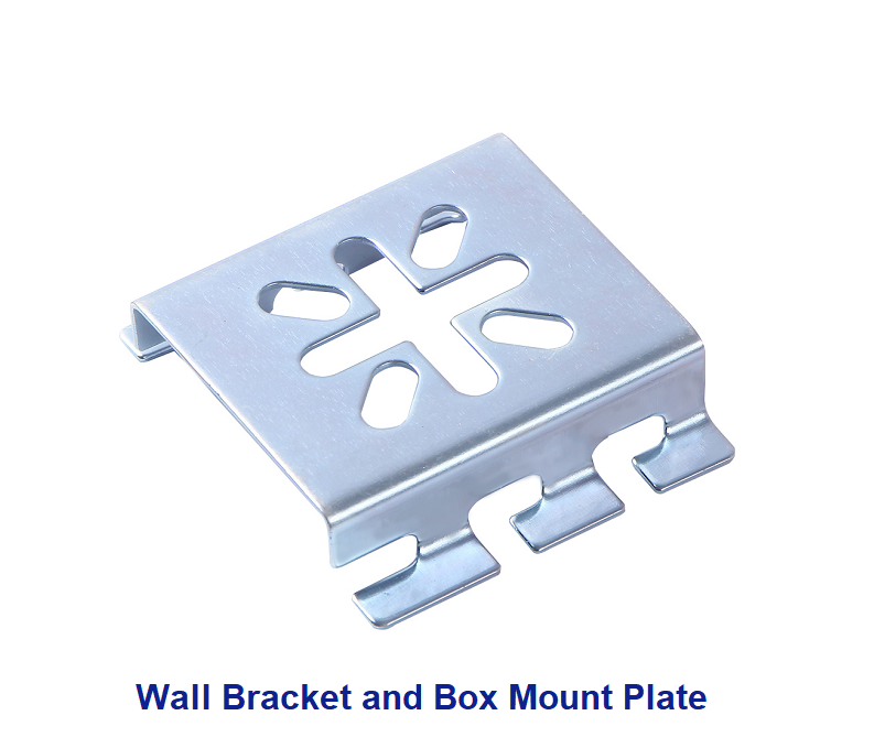 Wire Mesh Cable Tray Zinc Plated Cantilever Arm Brackets