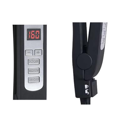 Versatile Hair Straightener Styler with Digital Temperature Display and Wide Temperature Range