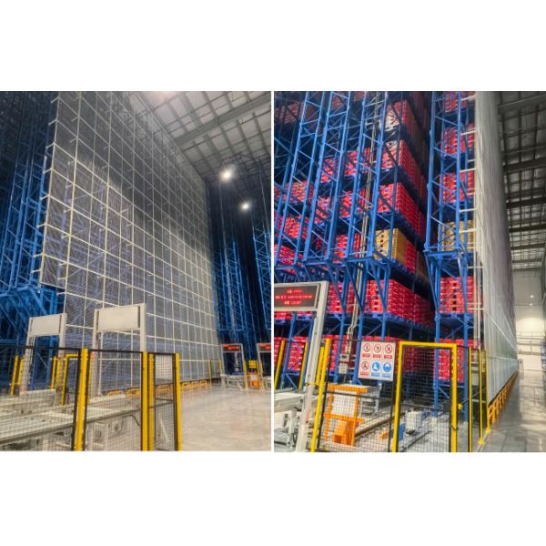 Back Wire Mesh Fencing for Warehouse Storage Rack Heavy Duty Pallet Racking