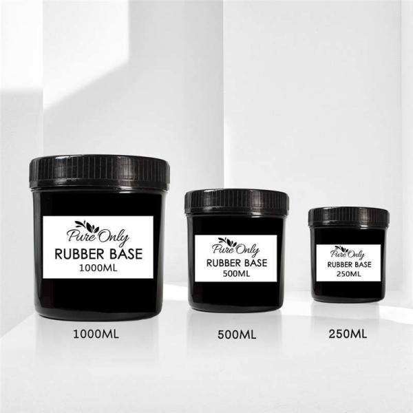 Gel Polish Base Coat 1kg Big Capacity Rubber Base Gel Use for Product Nail Surface
