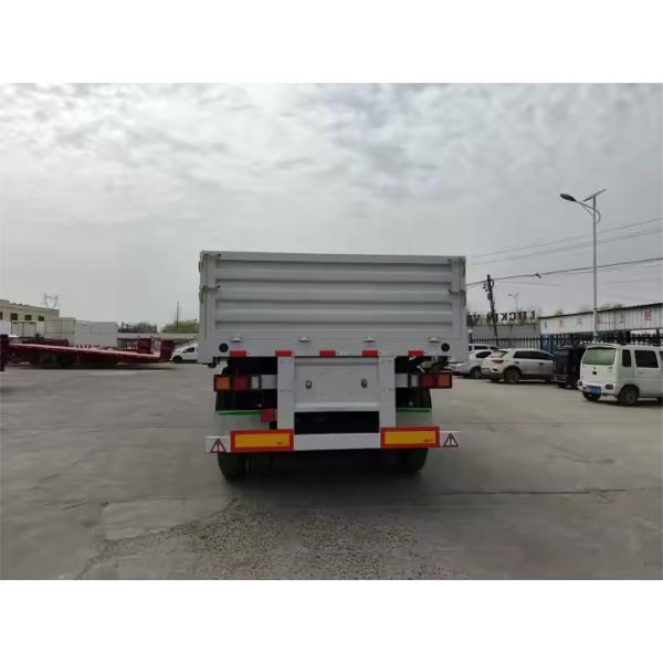 3 Axle 13* 2.55m 10pcs 16mm Thick Leaf Spring Guardrail Semi Trailer