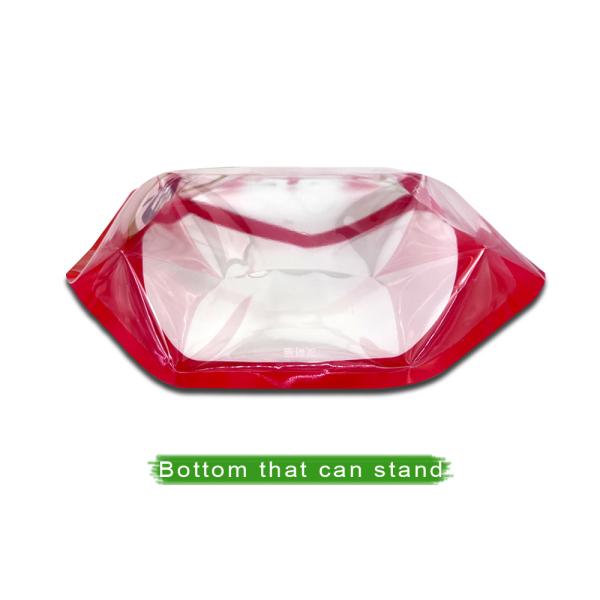 3.5g Candy Vacuum Plastic Packaging Bags Resealable Mylar Baggies With Window