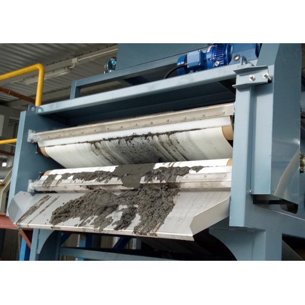 SBR Conveyor Medium Vacuum Belt Filter 2400mm Width Sludge Filtration Process