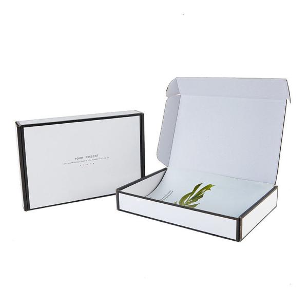 Boîte d'avion cadeau en carton pliable personnalisé pour emballage de t-shirts