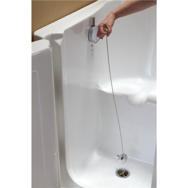 40 Inch Length Walk In Tub Shower Combo , Safety Anti Slip Small Walk In Tub