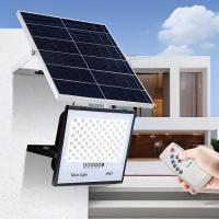 72 Lampe à perles solaire LED Protection contre les inondations Lumière à batterie fonctionnant à l'extérieur 50w Lumière solaire LED