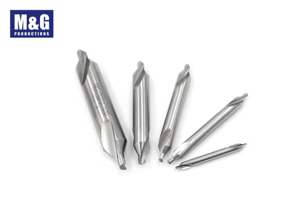 HSS 60º - 120º  / CENTER DRILLS SET / TYPE R HSS COMBINED CENTER DRILL(DIN333)