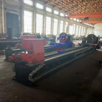 Máquina de torneamento horizontal convencional de trabalho pesado industrial