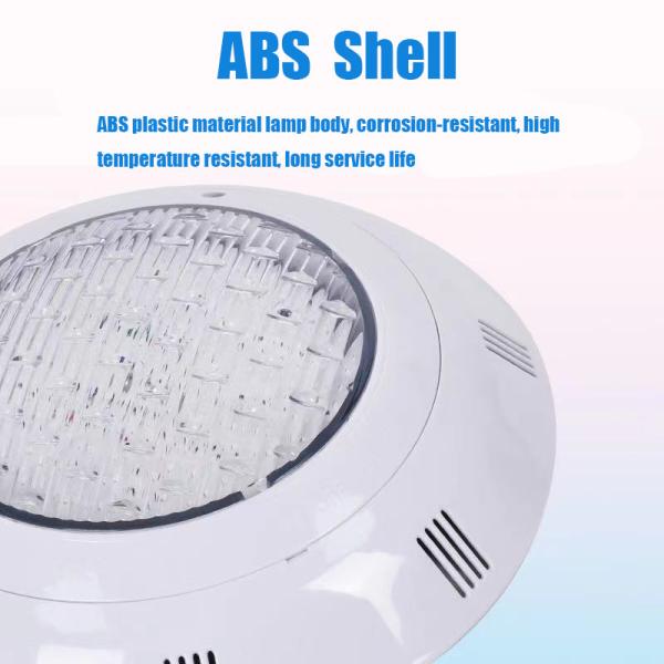 DC 24V CRI Ra 85 9W 18W ABS RGB LED Underwater Light for Swimming Pool Waterproof