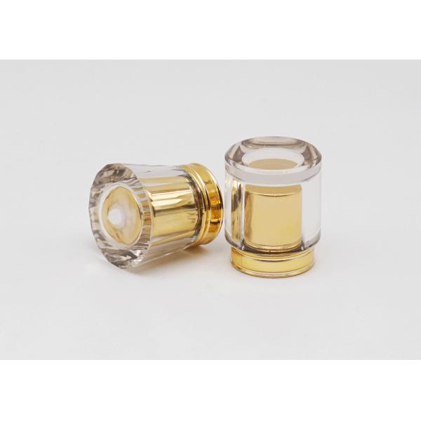 SGS гофрирует затвор крышки флакона духов сплава цинка магнитный