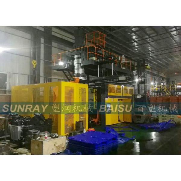 High Clamping Force Plastic Pallet Making Machine 120Mm Screw Diameter SRB120N