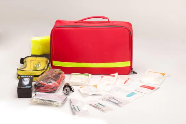 Red Color First Aid Tactical Bag Compact Lightweight And Packed With Essential Supplies First Aid Kit Bag Medical Kit