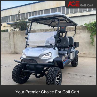 35km/h 48V Electric Golf Cart Rack And Pinion Steering 6x8V Onboard Charger
