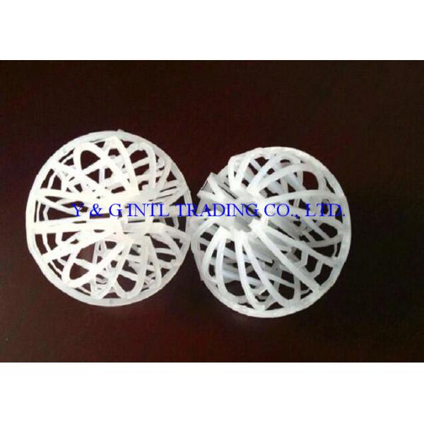 Large Active Surface Tri Pak Packing , Plastic Jaeger Tri Packs For Biological Filtration
