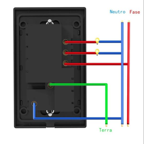 10A Italian Wall Socket 50Hz / 60Hz 2 Gang Wifi Switch With Socket