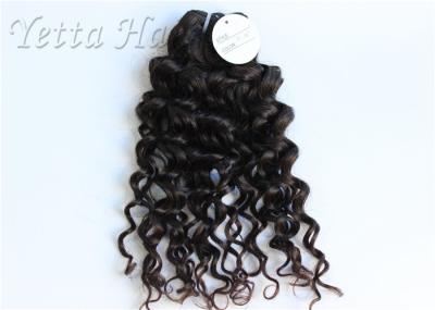Cabelo encaracolado brasileiro preto natural do Weave nenhum derramamento de nenhum dano