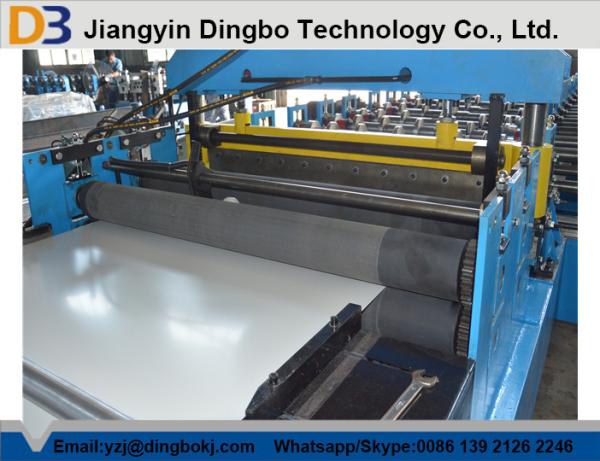 PLC Control Ceiling Metal Wall Panel Roll Forming Machine For 0.3 - 0.8mm Aluminium Steel