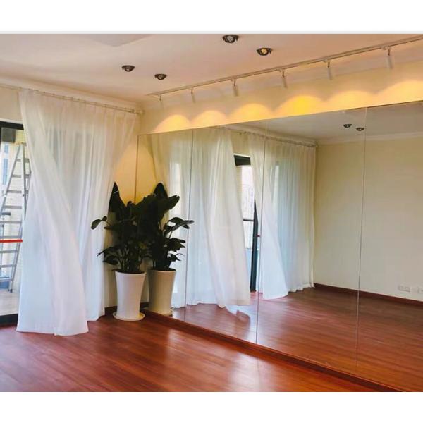 Dance Yoga Studio Mirrors Safety Silver Coating Workout Mirror Wall