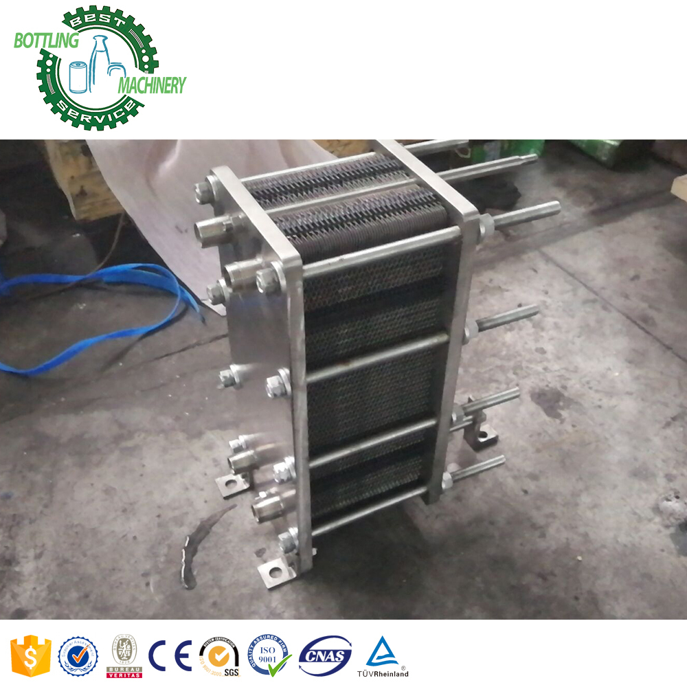 4 5 M2 Gasket Plate Heat Exchanger for Hot Water Spray Warming Machine