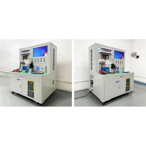 All In One Cylindrical Battery Pack Assembly Equipment For 18650 21700 26650 32700