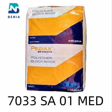 Arkema Pebax 7033 SA 01 MED Thermoplastic Elastomer Medical Application Virgin Pellet All Color