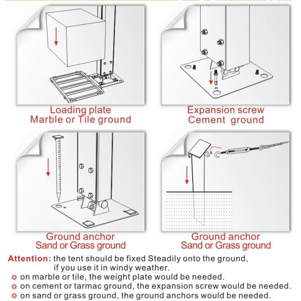 500 People Transparent PVC Tent , Large Marquee Wedding Tent ABS / Glass Wall