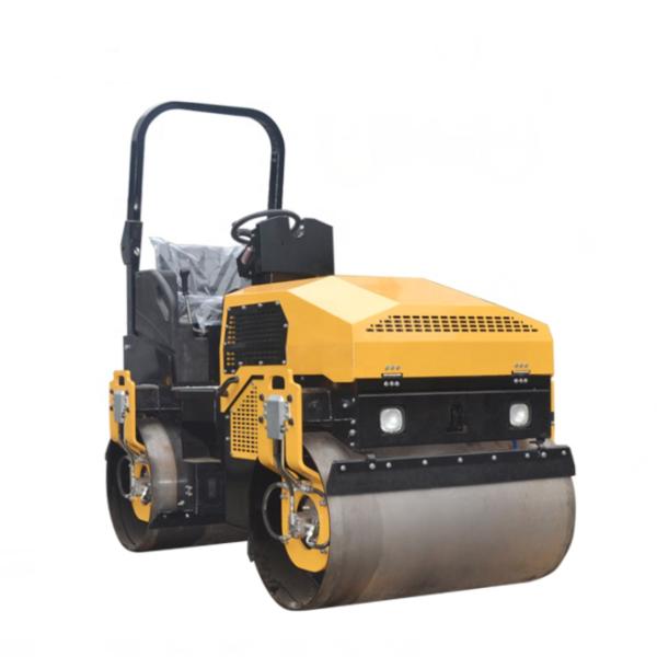 2x30KN 3T Two Drum Hydraulic Vibratory Road Roller Travel Speed 0-12km/H