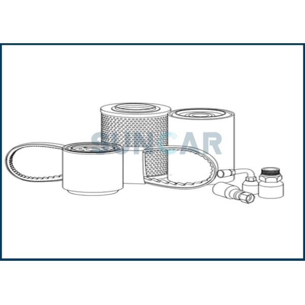 PS01V00001R400 Boom Cylinder Piston Rod Seal Kit for CNH CX55B