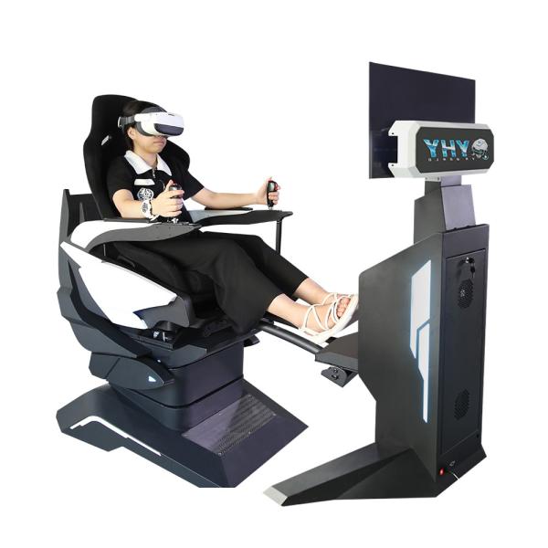 9D Vr Motion Simulator Chair Game Equipment With Joystick Rotation Machine