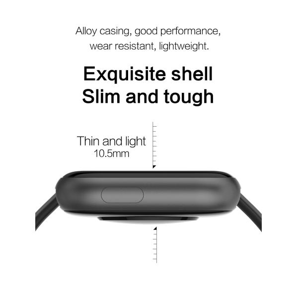 Отслежыватель Смартватч фитнеса большого экрана водоустойчивый