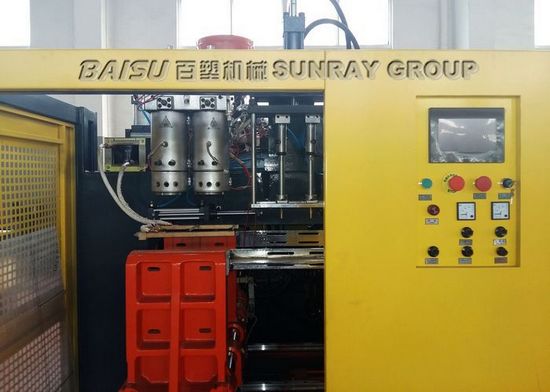 CE Plastic Blow Moulding Machine For 1000ml Plastic Spray Bottle Blow Molding SRB65-2