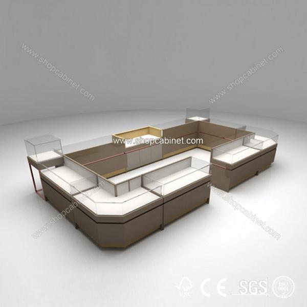 Manufacturers professional design factory low price customized jewelry showcase
