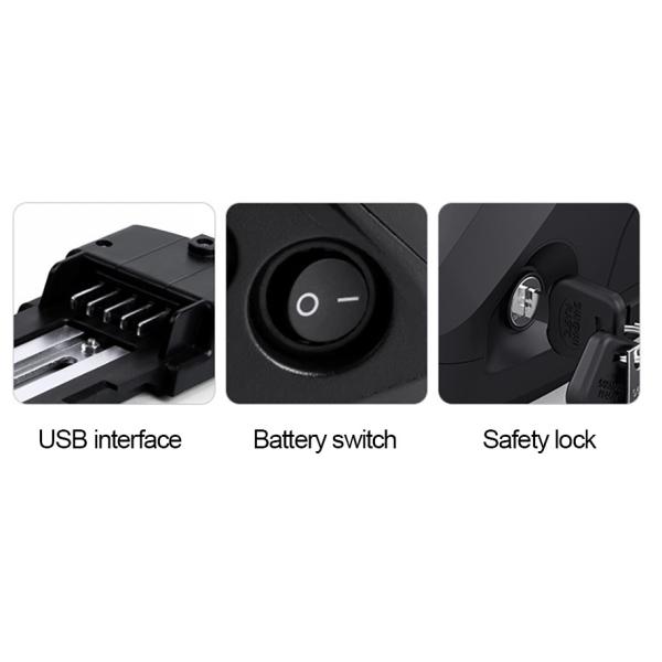 Задние батареи 36v 10ah велосипедов батареи 250W велосипеда шкафа e электрические