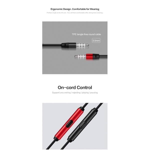 3.5mm Connectors 98db Wired Bass Earphones Corded Bluetooth Earbuds