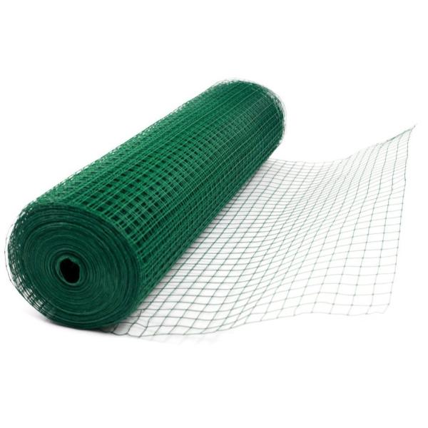 Square Hole 0.8m - 1.5m Height Welded Wire Mesh Rolls PVC Coated For Ram Wire