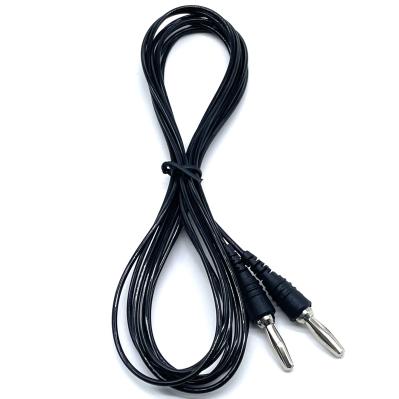 High Flexibility Banana Plug Connector ECG Medical Wire