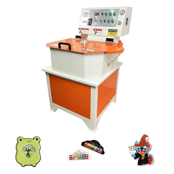 Centrifugal Casting Machine For Zinc Alloy Cartoon Lapel Pin Brooch Equipment