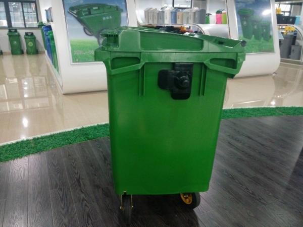 660 liter high quality trash can hdpe garbage bin wheelie waste container outdoor dustbin 660l with wheels